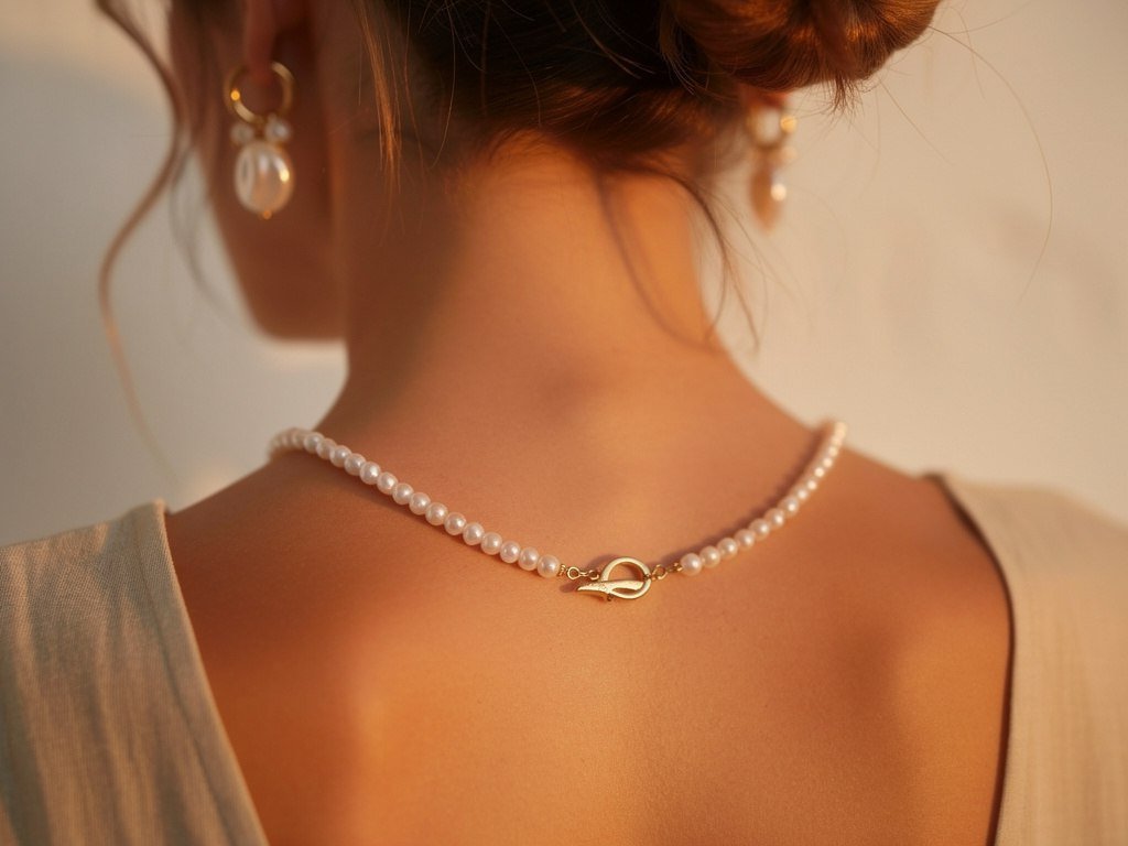 Pearl Toggle Necklace