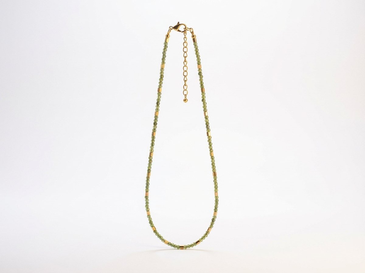 Green Island Necklace detail